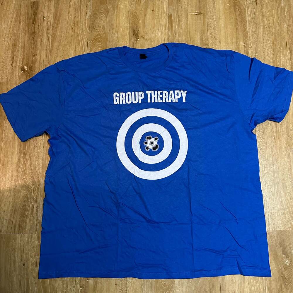 Group Therapy Shooting Gun Laws Rights American 2nd Amendment Funny T-shirt